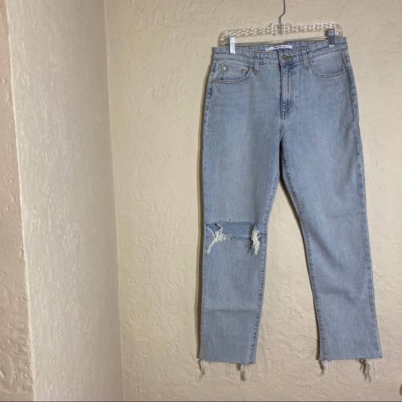 Joe’s  Taylor Hill Kass Ankle Slim Distressed Light Wash Jeans Size 28 NWT - Picture 6 of 8